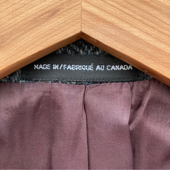 Vintage Harris Tweed Sport Blazer Jacket Scottish Wool Lined Pockets 40R Grey - Picture 9 of 12